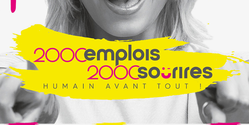 2000 emplois 2000 sourires
