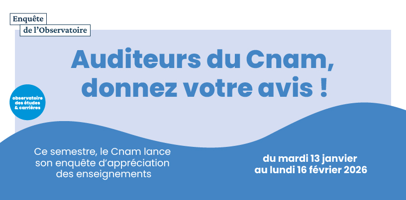 Enquête appréciation des enseignements