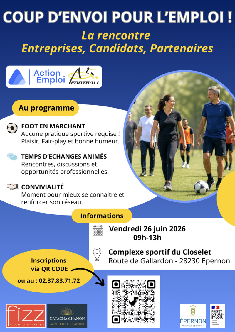 Coup d’envoi pour l’emploi !