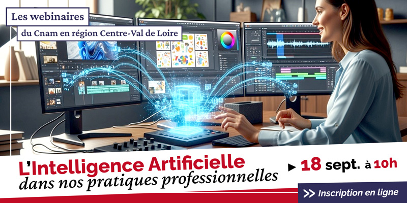 Webinaire : L'IA dans nos pratiques professionnelles